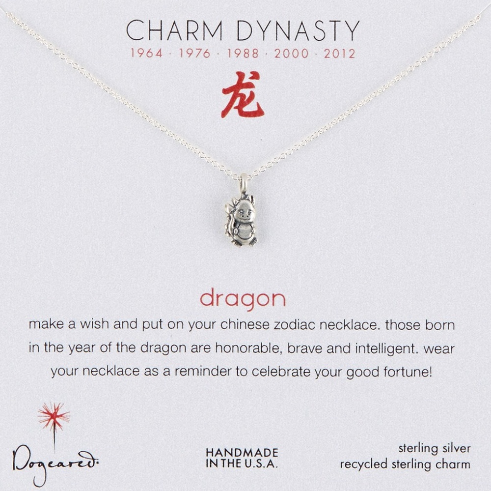 Dogeared Chinese Zodiac Dragon Necklace